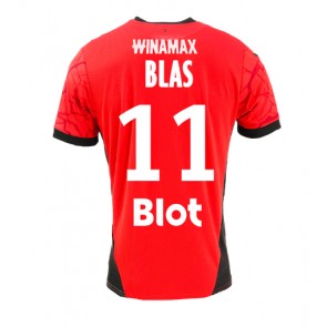 Billiga Stade Rennais Ludovic Blas #11 Hemmatröja 2024-25 Kortärmad